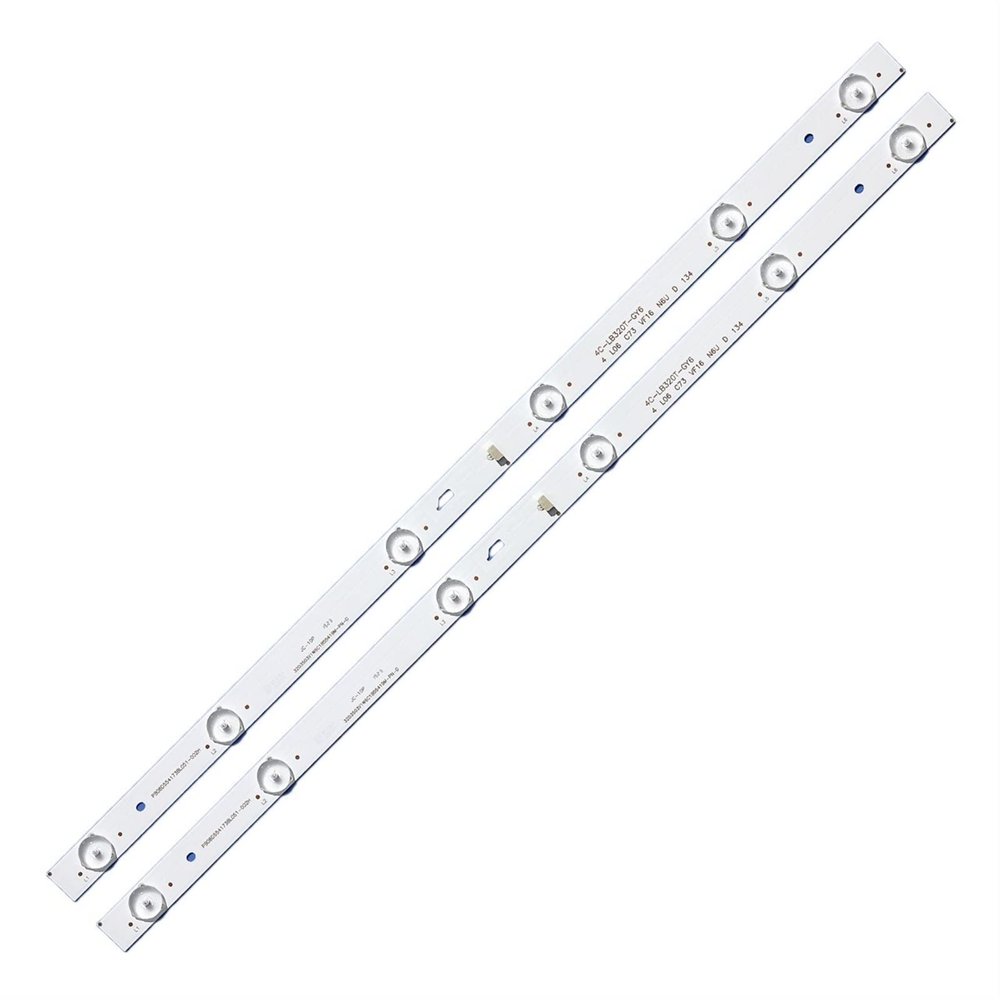 UFDIPLMY 3vLED Backlight Strips Compatible with Thomson T32D16DH-01B T32D19DHS-01B ERISSON 32LET41T2 JL.D32061330-004AS-M 4C-LB320T-JF3 4C-LB320T-GY6