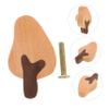 Homoyoyo Cabinet Knob Replacement Unique Strawberry Tree Pull Handle for Kitchen Cupboard Room Door Knob Compact Stylish Aesthetic Easy to Install view 2