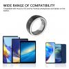 Smart Ring, Bluetooth Remote Control Page Turner for Android iOS Phone APP, Video Scrolling Ring for Camera Music Electric Book, 19mAh (Size 18, 60mm / 2.4in view 2