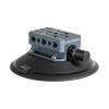 9.Solutions 6" Suction Cup, Unique Cheese Block, Screw on Any Side, 9.VB5105M, Duty Power-Grip Industrial Suction Plate for car Mount, 6 Inches view 1