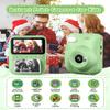 Kids Instant Print Camera, 3.0-inch HD Screen 32MP Photo Instant Digital Camera Christmas Birthday Gifts Toys for Children Girls Boys Age 3-12 - Green view 2