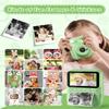 Kids Instant Print Camera, 3.0-inch HD Screen 32MP Photo Instant Digital Camera Christmas Birthday Gifts Toys for Children Girls Boys Age 3-12 - Green view 3