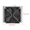 ANKROYU 12V Refrigeration Cooling System, Aluminum Semiconductor Refrigeration System, Thermoelectric Cooler with Fan for Making Small Fridge, ANKROYUx6kcui7pez view 2
