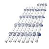 UFDIPLMY LED Backlight Strip 9 Lamp Compatible with LG 47" TV DRT 3.0 47" 47LB631V 47LB561V 47LB6300 47GB6500 47LB652V 47lb650v 47LB5610 47LB565V view 1