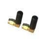 Skcvmn WiFi Antenna 3dbi M~ni Aerial Directional RP SMA Connecter Compatible with Motherboard Modem USB Adapter AP Client FPV Transmitter Extender(Color:Straight-2pcs) view 3