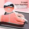 Artist Drawing Glove 3-Layer Palm Rejection [2 Pack Black and Pink] view 3