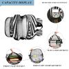 ALAZA Zebra Skin Print School Backpacks Travel Laptop Bag Kids Bookbag for Girls Boys Teens Women Men view 4