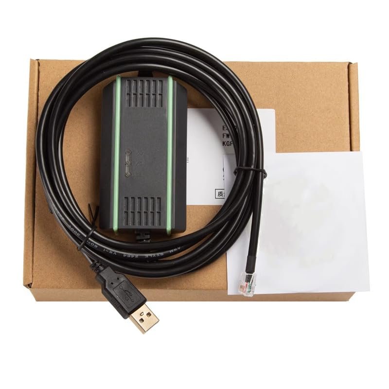 USB-590P for 590P 590C DC Governor Debugging Cable Data Cable Programming Cable Computer USB Communication Download Cable FT232RL Chip Electromagnetic Isolated Model 3 Meter