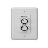 Generic TOA Electronics WP-700-AM Remote Control Panel; Switch/Volume Panel for MA-725F Matrix Amplifier and MM-700F Matrix Pre-Amplifier, White view 1