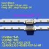 UFDIPLMY 2pcs LED Strip Compatible with Samsung UE49NU7100U UE49NU7102 UE49NU7140U UE49NU7670 UE49NU7120U UE49NU7170U UN49NU7100 UE49NU7300 UE49N5570 view 3