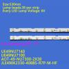 UFDIPLMY 2pcs LED Strip Compatible with Samsung UE49NU7100U UE49NU7102 UE49NU7140U UE49NU7670 UE49NU7120U UE49NU7170U UN49NU7100 UE49NU7300 UE49N5570 view 4
