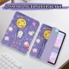 ACEMO for iPad Air 5th Generation Case 2022/ iPad Air 4th Generation Case 2020 with Pencil Holder, Trifold Stand, Soft TPU Back Slim Folio Smart Cover, Auto Wake/Sleep for iPad Air 10.9 Inch, Purple view 2