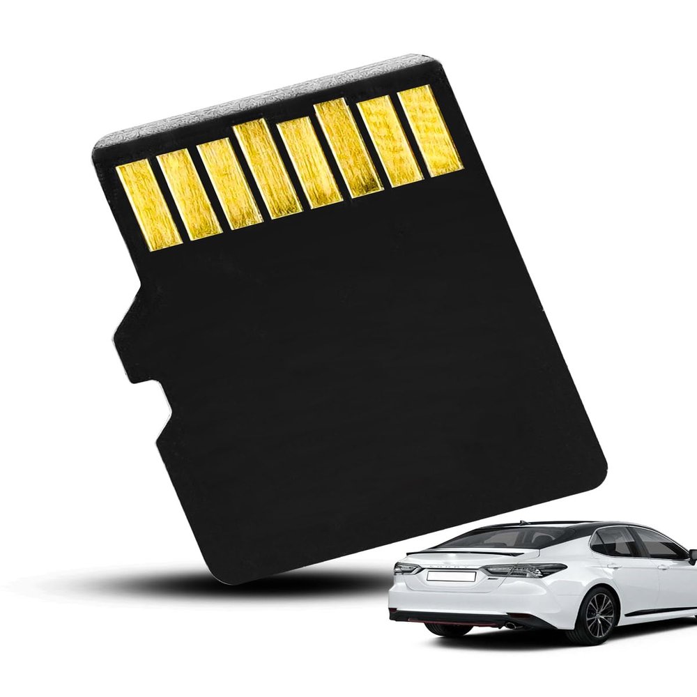Replace 86271-0E076 2024 Latest Maps Navigation SD Card Fit for Toyota 4 Runner Prius Camry Corolla Sienna Tacoma Tundra 2011-2020, Updated Navigation Micro SD Card Support USA/Canada New Maps