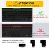 CaseBuy Premium Ultra Thin Keyboard Cover for Apple 13 Inch iPad Air 13 M3(2025) & iPad Pro M5 M4(2025 2024) with Magic Keyboard, 13" iPad Pro Protector Skin Accessories, US Keyboard Layout view 2