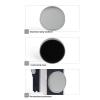 ASHATA Camera Lens Cap for Evo, Aluminum Alloy Lens Cover Protector for Fuji for Evo Camera Lens Cover, Waterproof, Buffing Sponge, for Comprehensive Protection (Grey), ASHATApgo7z2i8k0-14 view 4