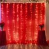 20x10 Red Tulle Backdrop Curtains for Parties, Sheer Backdrop Curtain Wedding Photo Background Drapes for Baby Shower Photography Birthday Party view 4