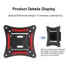 CUFTOBJM 14-26 Inch TV Wall Mount Bracket Fixed Flat Screen TV Frame LED TV Mounting Bracket for LCD Screen Monitor view 4