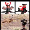 IFOOTAGE CB3 Base Tripod Standard with Aluminum Phone Tripod Mount w Cold Shoe Mount,Yellow view 2