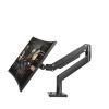 AVXANKTG G40 Gas Spring arm 22-40 inch Screen Desktop Monitor Stand 360 Rotation 3-15 kg Curved Screen/Ultra Wide Screen/Flat Screen(Color:with Adaptor) view 1