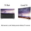 GSGC TV Cover TV Dust Cover Indoor 32-80 Inch Modern Simple Printed TV Screen Protector Curved Screen Hanging Desktop Universal Display Protector Cover for Televisions Computer-Purple-3||75 inch view 4