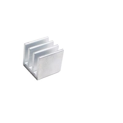 10pcs Aluminum Radiator 14 * 14 * 10mm Electronic chip Radiator Cooler with 9448A thermally Conductive Double-Sided Tape(Color:10x10x10mm)
