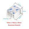 10pcs Aluminum Radiator 14 * 14 * 10mm Electronic chip Radiator Cooler with 9448A thermally Conductive Double-Sided Tape(Color:10x10x10mm) view 3