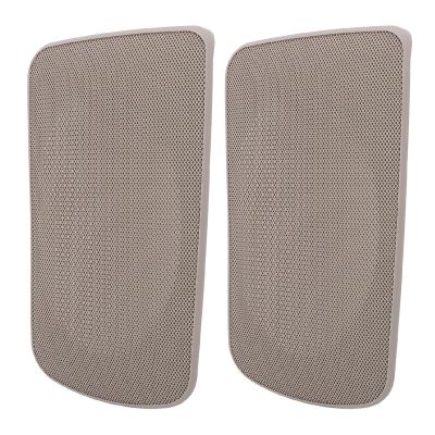 Aramox 2PCS Rear Speaker Grille Covers Car Sound Speaker Grill Cover Beige, Rear Speaker Grille Cover Car Sound Speaker Grill Cover Replacement for Camry 2002 to 2006 Beige