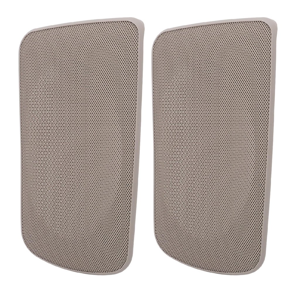 Aramox 2PCS Rear Speaker Grille Covers Car Sound Speaker Grill Cover Beige, Rear Speaker Grille Cover Car Sound Speaker Grill Cover Replacement for Camry 2002 to 2006 Beige