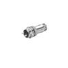 10Sets GX20 2 Pin Metal Male Female Panel Connector, 20mm Panel Mount Circular Metal Aviation Connector Adapter Plug Socket for Cable Power Connection (10Sets) view 1