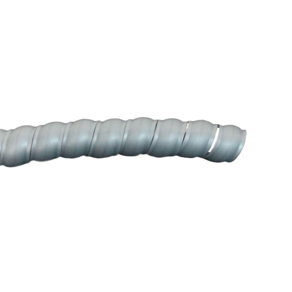 Spiral Wrap 2 Meter Cable Wrapping Bands 8mm 10mm 14mm 16mm Flame Retardant Sleeving Tube Spiral Protective Winding Pipe Wire Tubing Cover(Color:Grey Color,Size:16mm Inside Diameter)