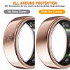 6 Pack Ring Cover Compatible with Oura Ring Gen3 Protector,Compatible with Samsung Galaxy Ring, Soft Silicone Case for Sports Working Out [Smart Ring Width 7-8mm] view 3
