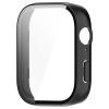Screen Protector Case Compatible for Huawei Watch Fit 3 PC Full Cover Case Compatible for Huawei Watch Fit 3 Smartwatch (Black+Silver) view 4