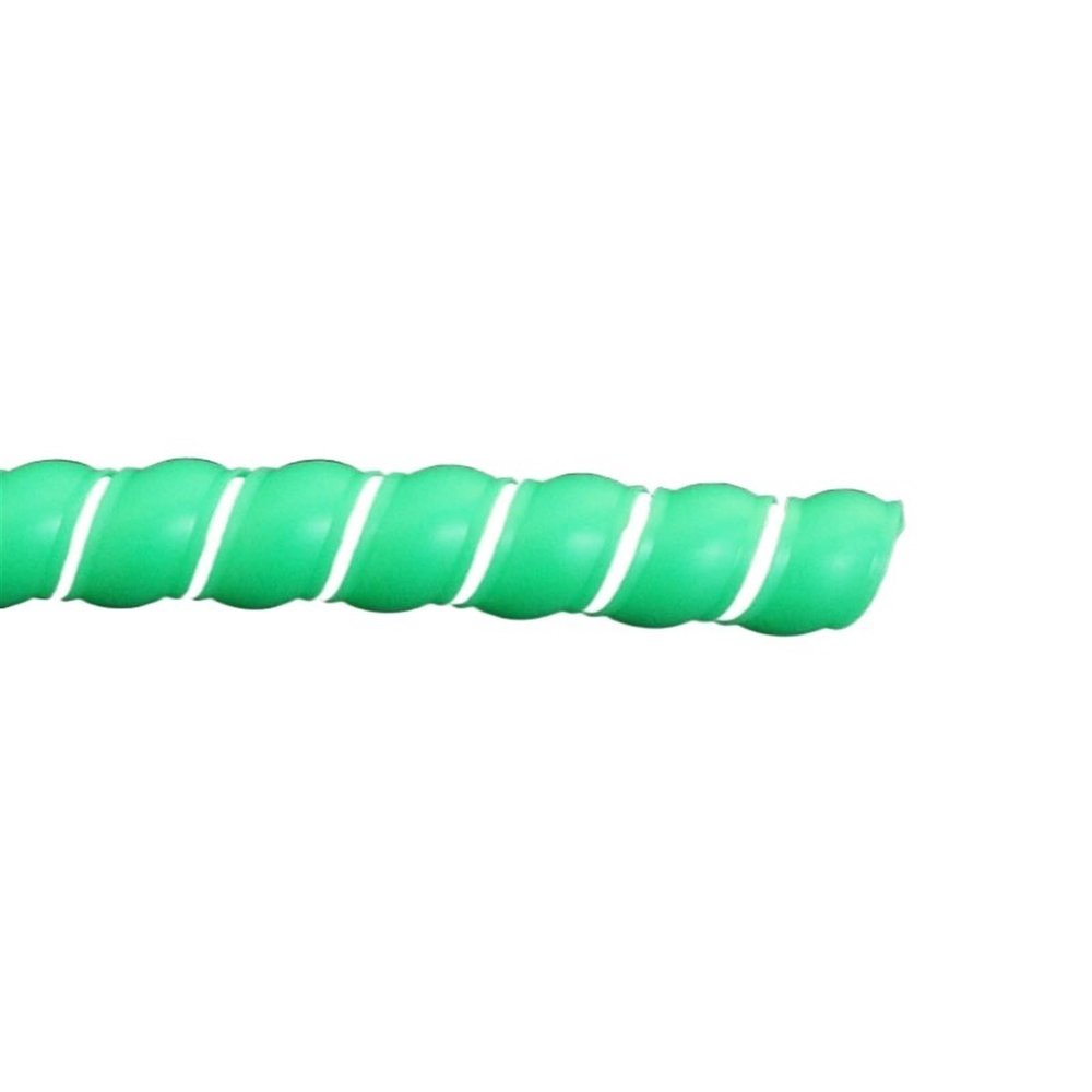 Spiral Wrap 2 Meter Cable Wrapping Bands 8mm 10mm 14mm 16mm Flame Retardant Sleeving Tube Spiral Protective Winding Pipe Wire Tubing Cover(Color:Green Color,Size:16mm Inside Diameter)