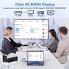 Surface Pro 9/10/11/X Docking Station with 4K HDMI, USB-C Thunderbolt 4 (8K@30Hz Video+40G Data+100W PD), 100M RJ45, 2 USB 3.0, SD/TF Card Slot, 3.5mm Audio, Triple Display for Surface Pro 9/10/11/X view 4