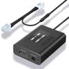 FitDVR Dash Camera Power Adapter (10-Pin) for Mazda CX5, CX30, CX9 and More, Connects to Auto Dimming Rearview Mirror, LED Display, Built-in USB Power Source, Easy to Install, 5V 12V Output, D3-026 view 1