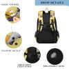 ALAZA Cartoon Construction Truck Excavator Yellow School Backpacks Travel Laptop Bag Kids Bookbag for Girls Boys Teens Women Men view 3