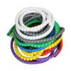 Spiral Wrap 2 Meter Cable Wrapping Bands 8mm 10mm 14mm 16mm Flame Retardant Sleeving Tube Spiral Protective Winding Pipe Wire Tubing Cover(Color:White Color,Size:12mm Inside Diameter) view 2