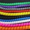 Spiral Wrap 2 Meter Cable Wrapping Bands 8mm 10mm 14mm 16mm Flame Retardant Sleeving Tube Spiral Protective Winding Pipe Wire Tubing Cover(Color:White Color,Size:12mm Inside Diameter) view 4