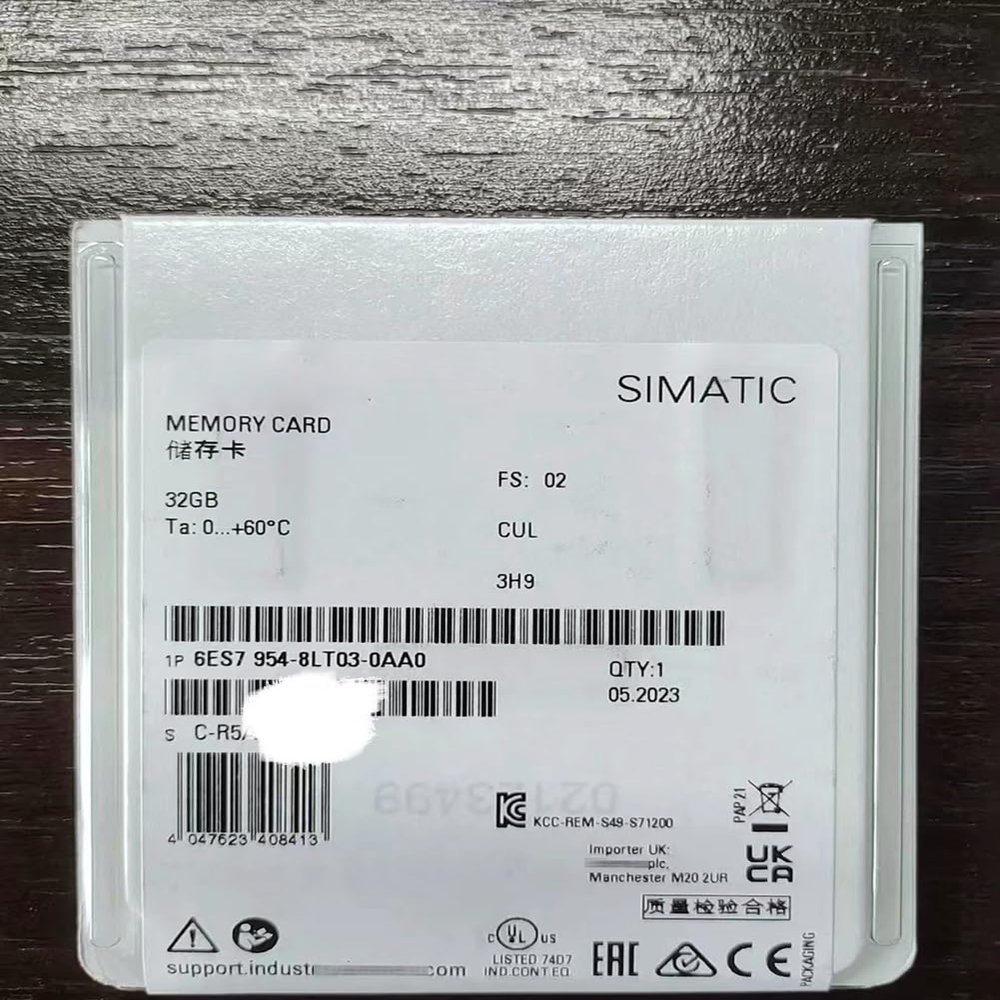6ES7954-8LT03-0AA0 S7 Memory Card 6ES7 954-8LT03-0AA0