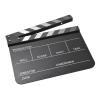 Andoer Acrylic Film Flap Film Flap Film Director Slate Cut Action Scene Clapper Board Film Slate Dry Wipe, type 3, Black view 4
