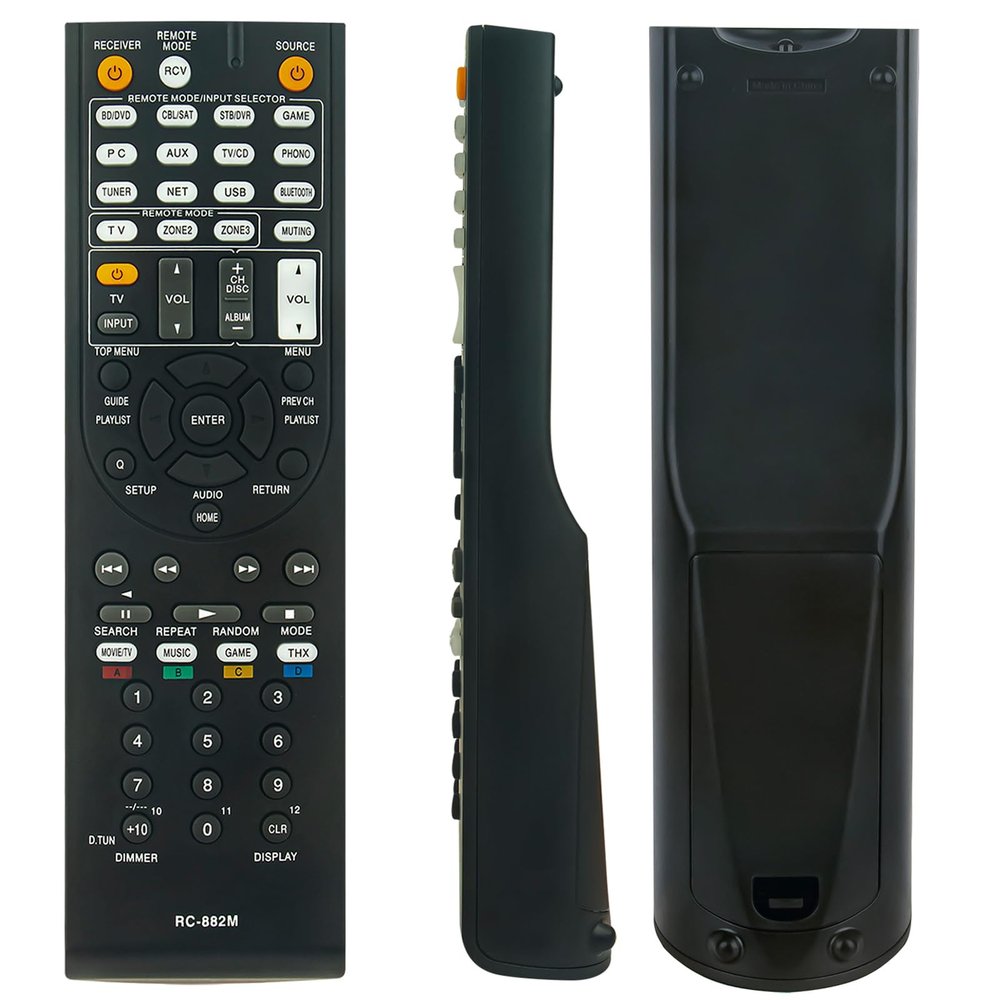 PERFASCIN RC-882M Replace Remote Control Applicable for Onkyo RC-882M Remote Control Audio Receiver TX-NR838 TX-NR737 TXNR838 TXNR737