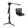 IFOOTAGE Cobra 3 Monopod C180F-P,Komodo K5S Camera Video Head Fluid Head,HV-01, QR Plate,Camera Bracket Horizontal and Vertical Plate view 1