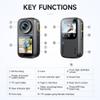 Andoer 4K/30FPS Sports Camera WiFi Camera Dual Screen 6-Axis Anti-Shake Touch Control APP Remote Control with Waterproof Housing Underwater 30M Video Pre Recording Built-in Battery for Surfing Diving view 2