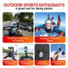 Andoer 4K/30FPS Sports Camera WiFi Camera Dual Screen 6-Axis Anti-Shake Touch Control APP Remote Control with Waterproof Housing Underwater 30M Video Pre Recording Built-in Battery for Surfing Diving view 3