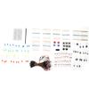 ANKROYU Circuit Resistor, Plastic Buzzer Capacitor Circuit Test Board, Electronic Circuit Resistor for Beginners view 1