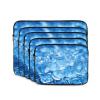 13 inch Laptop Sleeve Bag Blue ice cube background Laptop Bag Shockproof Computer Carrying Cover Slim Briefcase Handbag view 3