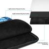 13 inch Laptop Sleeve Bag Blue ice cube background Laptop Bag Shockproof Computer Carrying Cover Slim Briefcase Handbag view 4