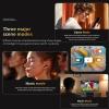 Ttbesmi Wireless Active Noise Cancelling Earbuds ANC with Smart Touch Screen Transparency Mode Blue Tooth Ear Buds Noise Cancelling Earphones Bluetooth Earbuds Active Noise Canceling Ear Buds view 2
