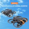 Hesupy Gimbal Bumper Guard Protector for DJI Avata 2, Lens Safety Bumper Aluminum Alloy Protect Bar Anti-Collision for Avata 2 FPV Drone Accessories (Orange) view 2