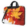 14 inch Laptop Tote Bag Men Women Autumn Leaves of Maple Shoulder Laptop Sleeve Briefcase Messenger Computer Bag